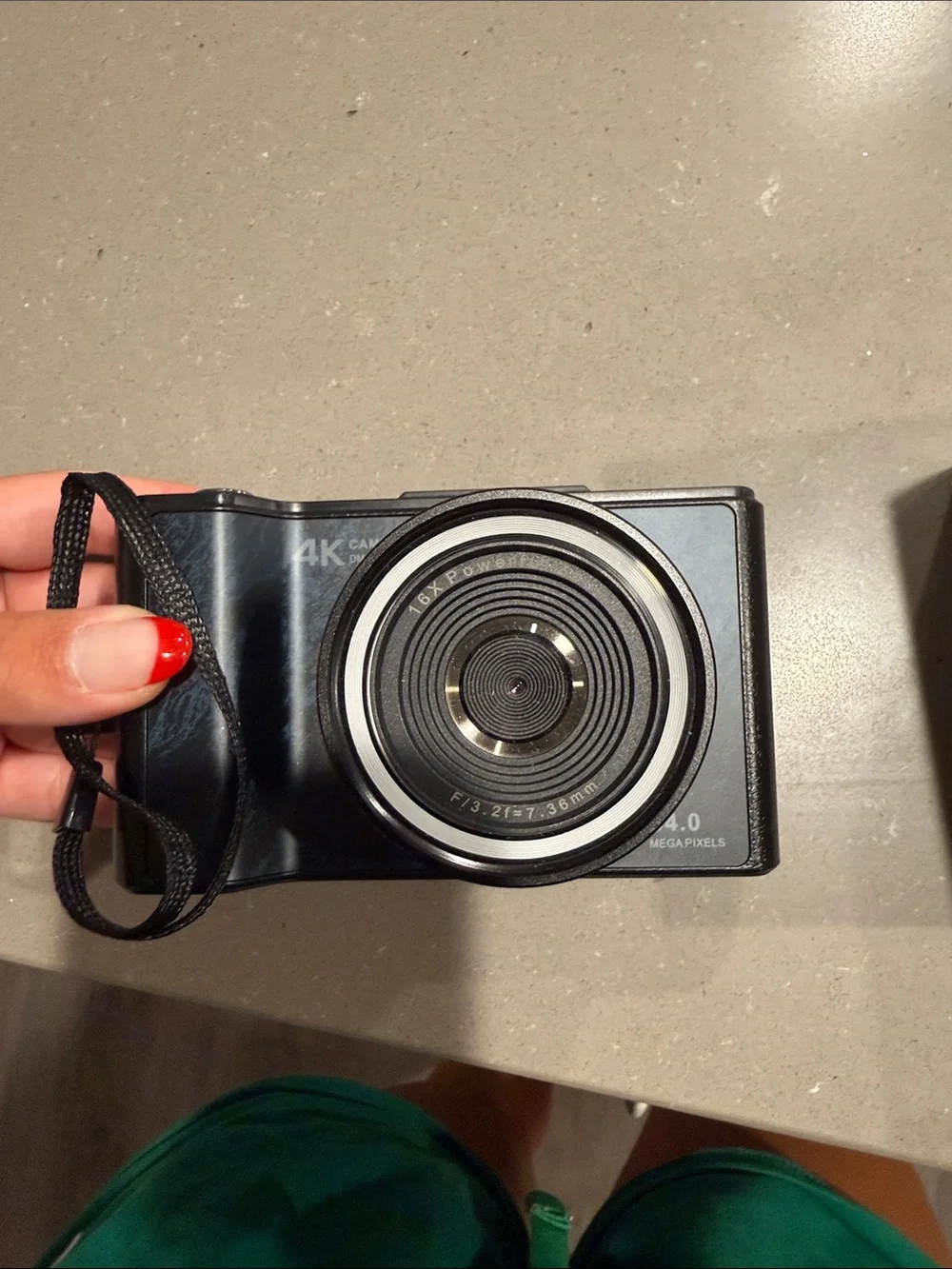 TikTok Shop Compact 4K Digital Camera - Black